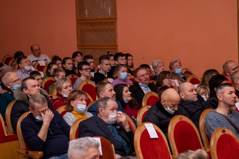 21 февраля в преддверии праздника – Дня защитника Отечества в Доме культуры.