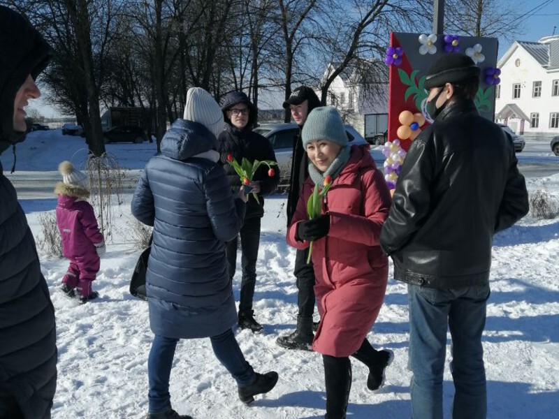 Городская акция &quot;Вам, любимые!&quot;.