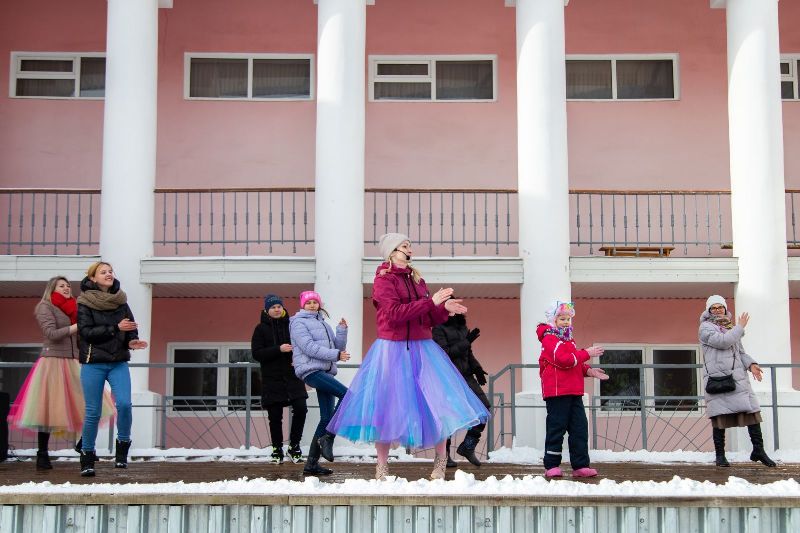 Флешмоб &quot;Танцевальная весна&quot;.